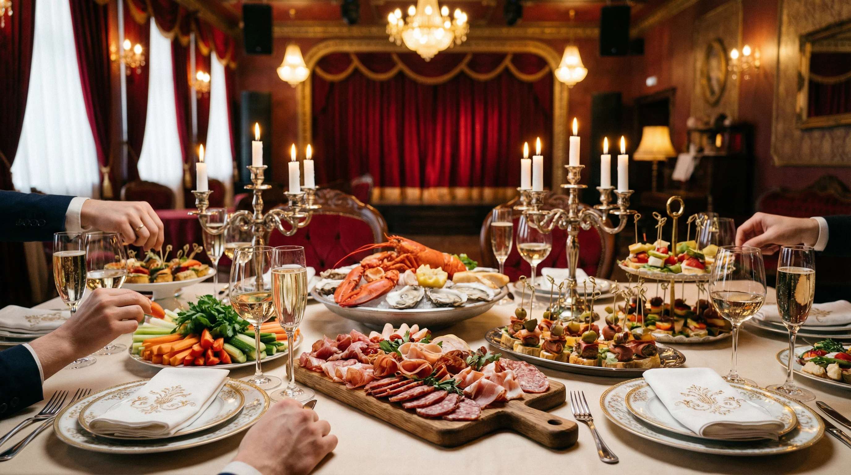 Как выбрать банкетное меню на большую компанию: советы шеф-повара «Млын Руж»