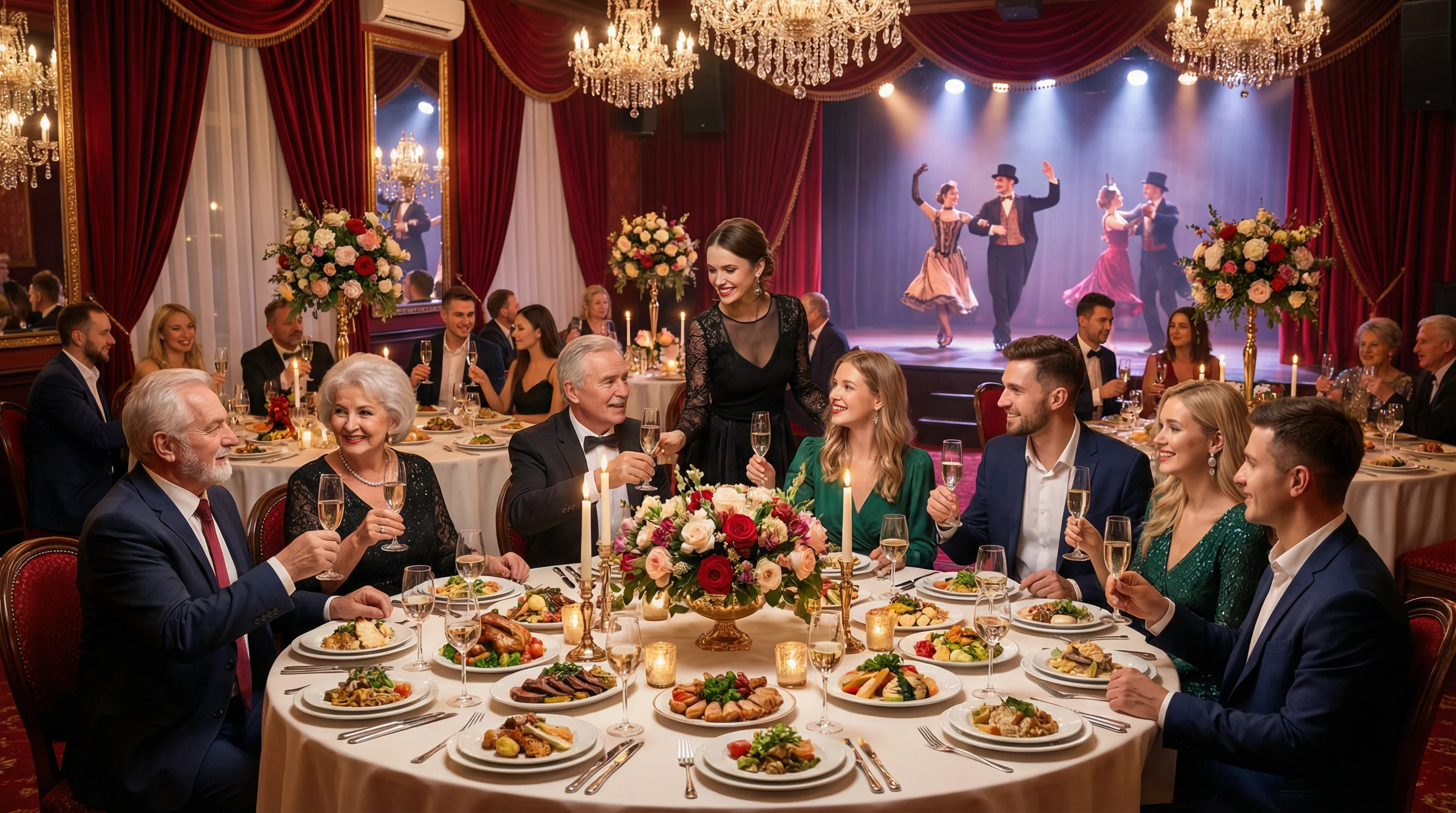 Юбилей 50 лет в Минске: как устроить праздник для всех поколений в «Млын Руж»