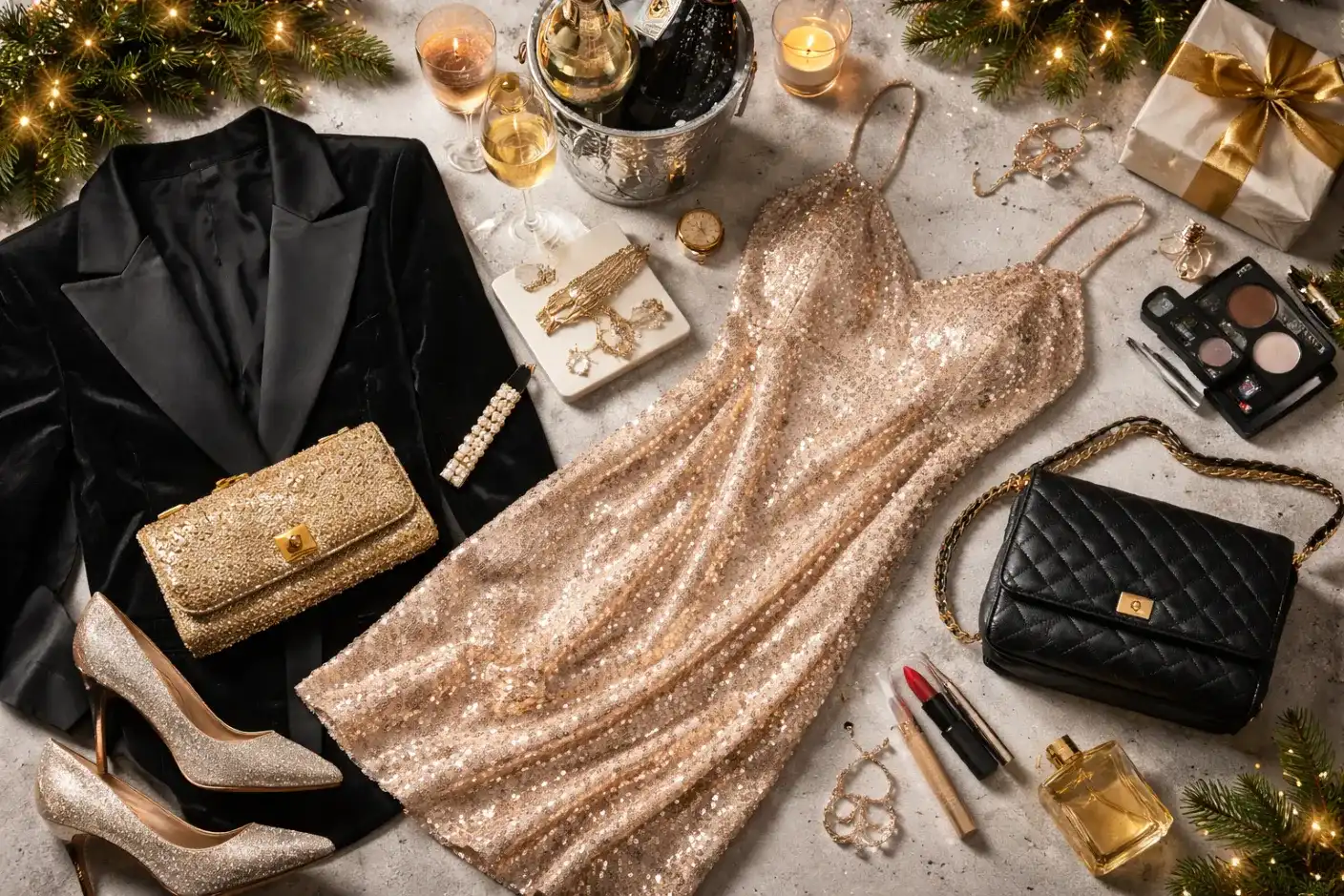 Подготовка к новогодней ночи &mdash; одежда и аксессуары