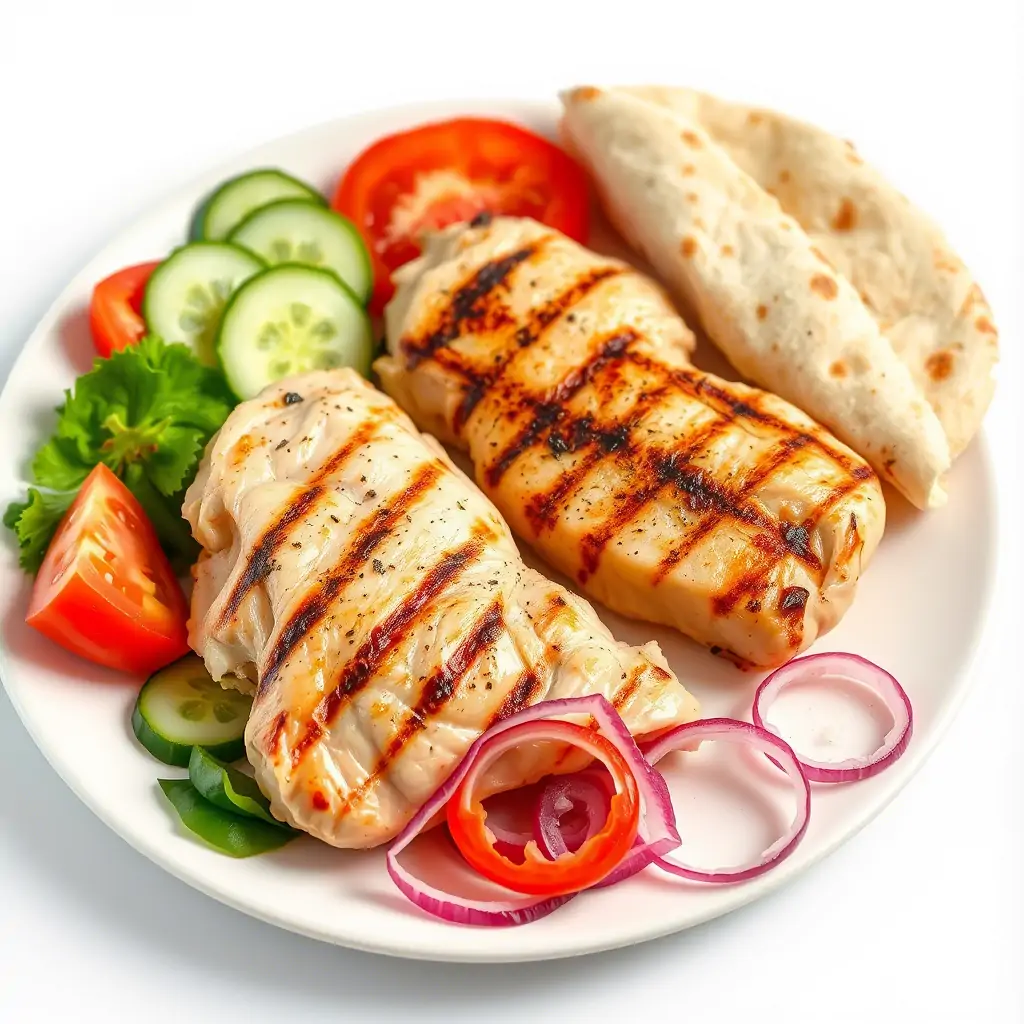 Барбекю из куриного бедра без кости