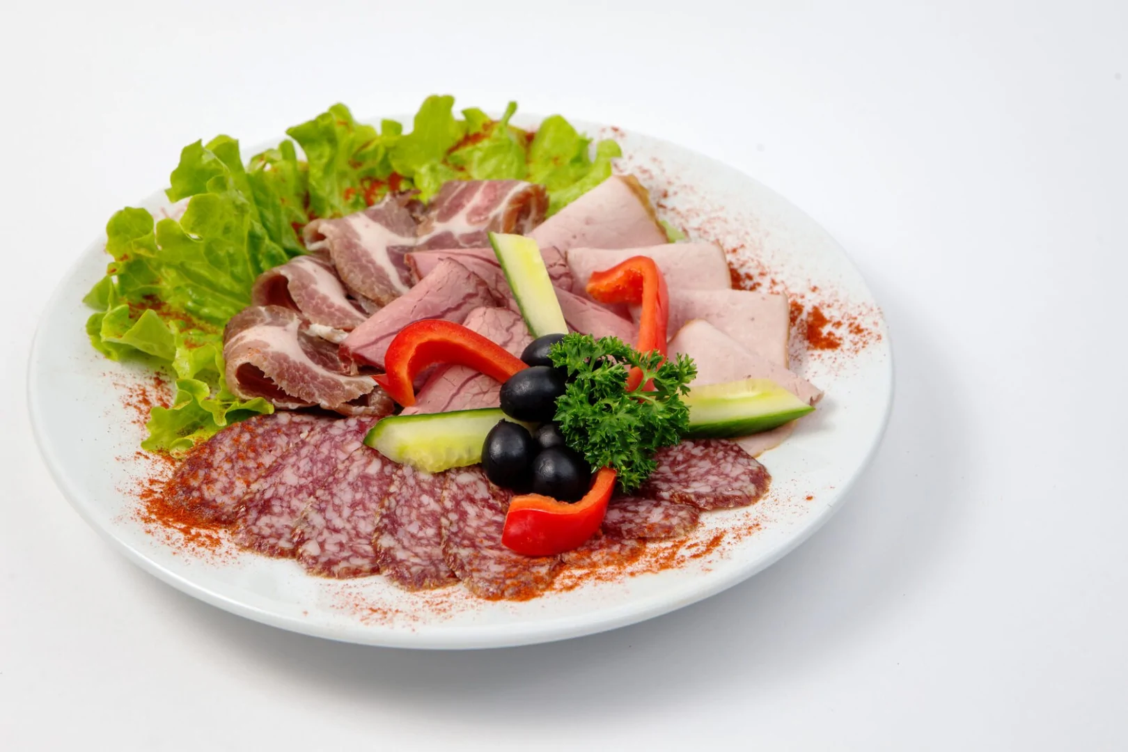 Мясная тарелка