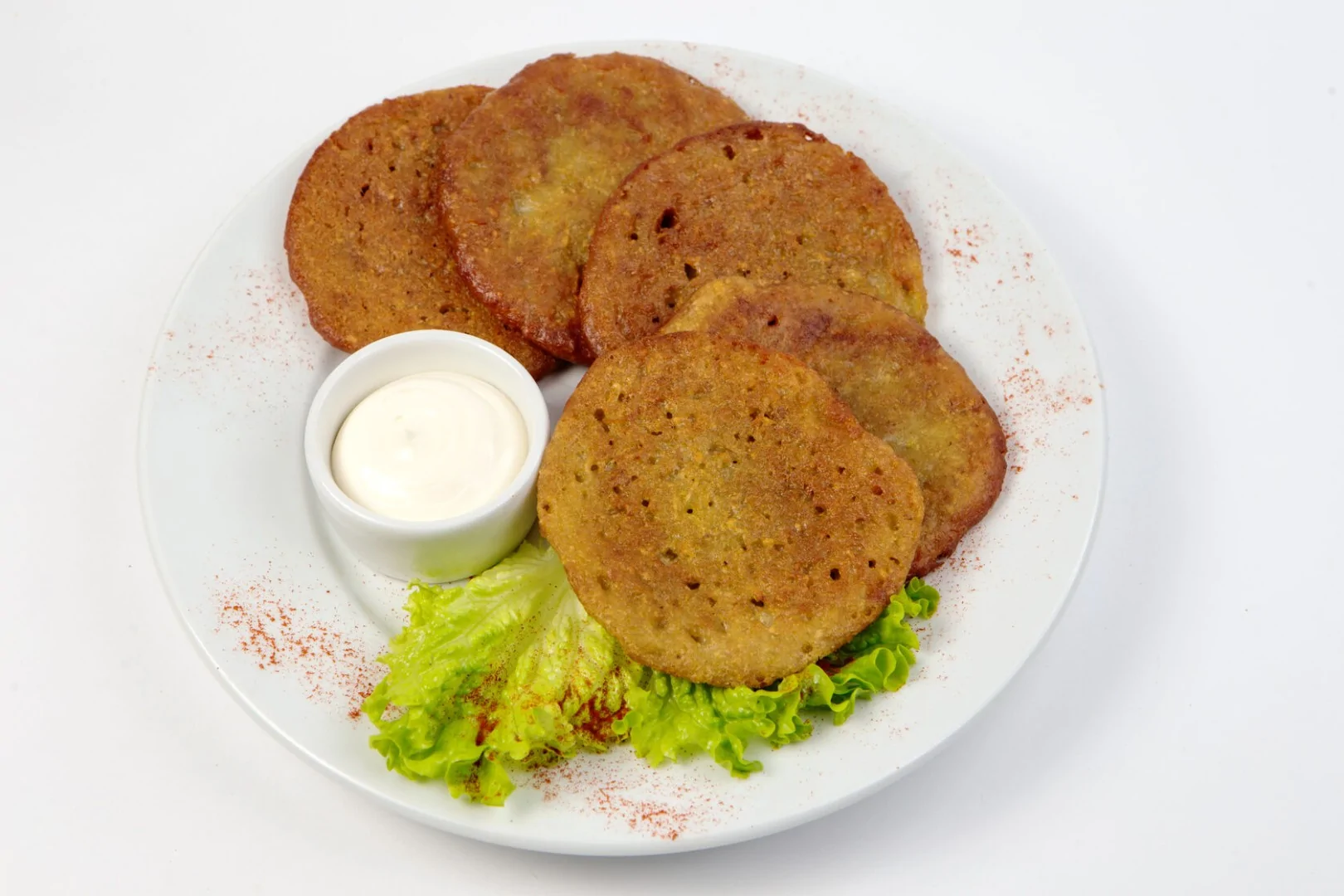 Драники со сметаной