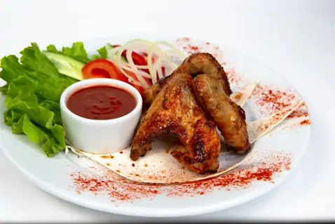 Барбекю из крылышек куриных