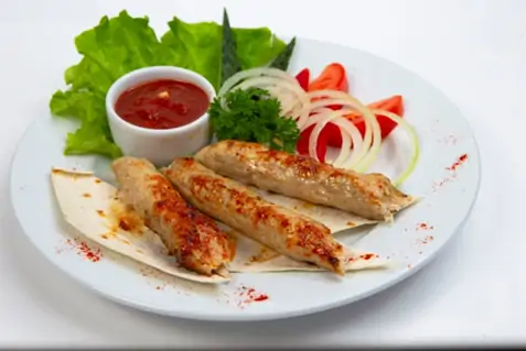 Люля-кебаб из филе птицы